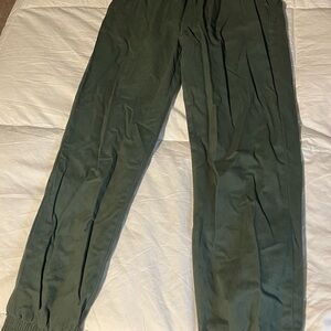 Olive Green Women’s Joggers